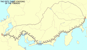 tokaido map
